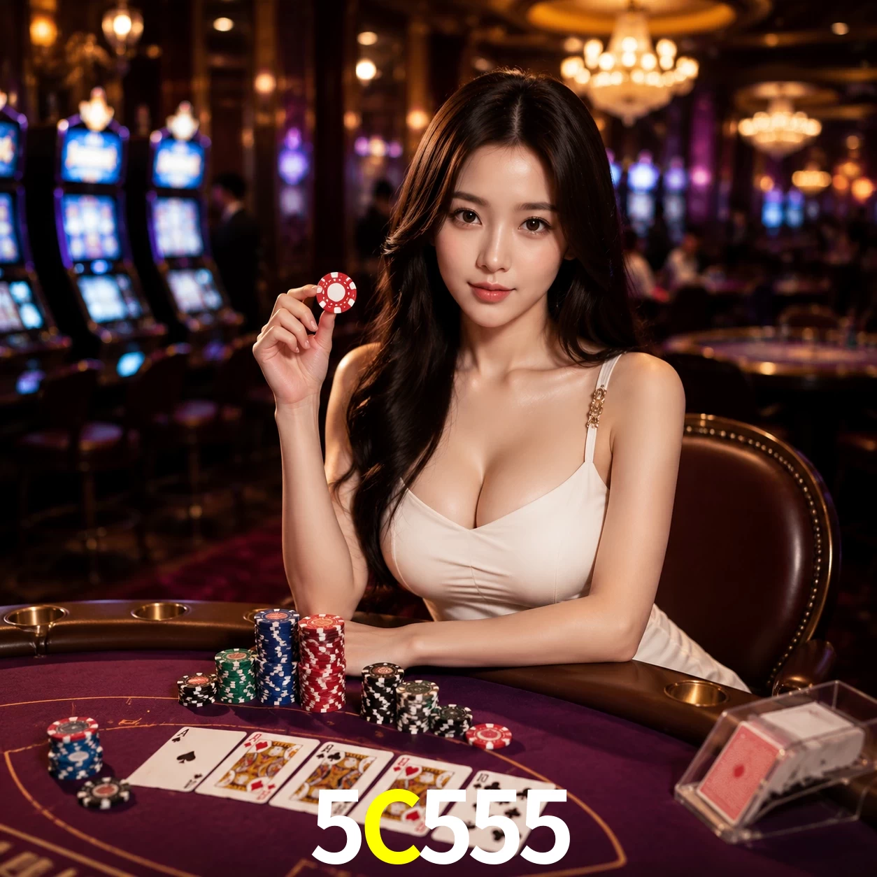 Cassino ao vivo 5C555 dealers